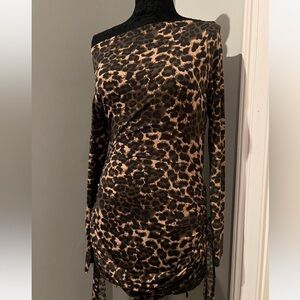 Lioness Animal Print Dress